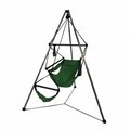 Kings Pond KingsPond  40002-KP Hammaka Tripod Stand with Hunter Green Hanging Air Chair Combo 40002-KP